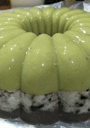 Foto resep Pudding Alpukat Orea Coklat