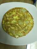 Tortilla de patata y cebolla