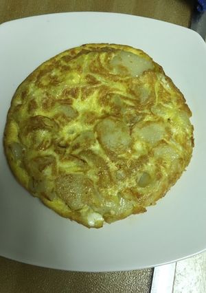 Una foto de Tortilla de patata y cebolla
