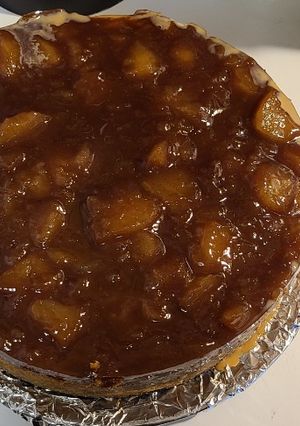 A picture of Caramel Apple Cheesecake.