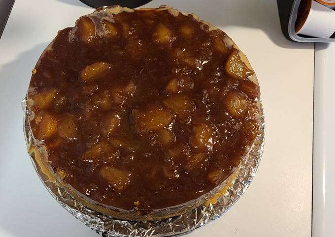 Recipe of Quick Caramel Apple Cheesecake