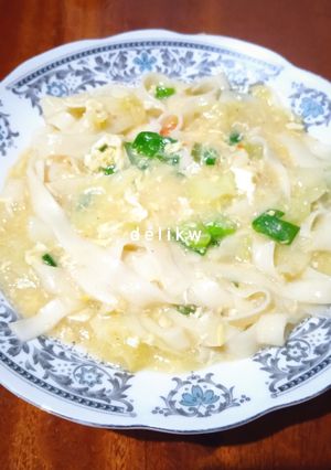 Foto resep 59. Kwetiau Kuah Telur