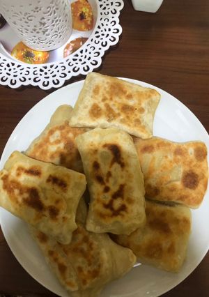 صورة لوصفة فطاير بحشوه الجبنة
