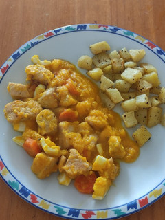 Una foto de Pollo a la naranja