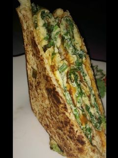 Foto resep Sandwich Bayam rendah kalori