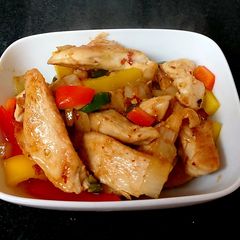 A picture of My Chinese Salt & Pepper Chicken Fry 🥰.