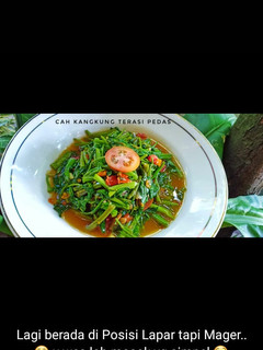 Foto resep Cah kangkung Terasi