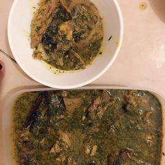A picture of Atama (Banga) Soup.
