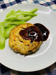 鯛魚豆腐漢堡排 的食譜成品照片