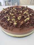 Tarta Dubái Chocolate y pistacho