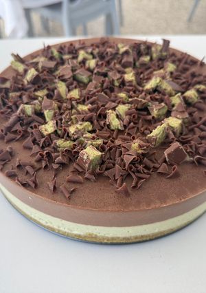 Foto principal de Tarta Dubái Chocolate y pistacho
