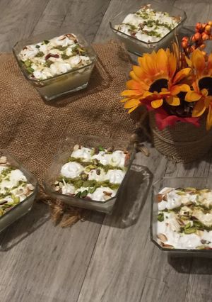 A picture of Layali Lubnan (Lebanese Nights Dessert).