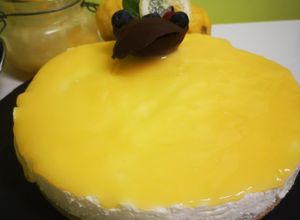 Foto principal de Cheesecake de limón con Lemon Curd