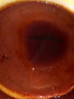 Una foto de Flan de leche
