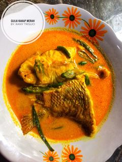 Foto resep Gulai Kakap Merah #berburucelemekemas32