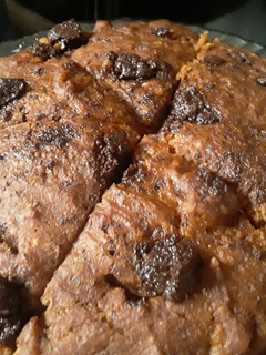 Una foto de Pan🥧 de banano🍌 y chocolate🍫 Vegano😊