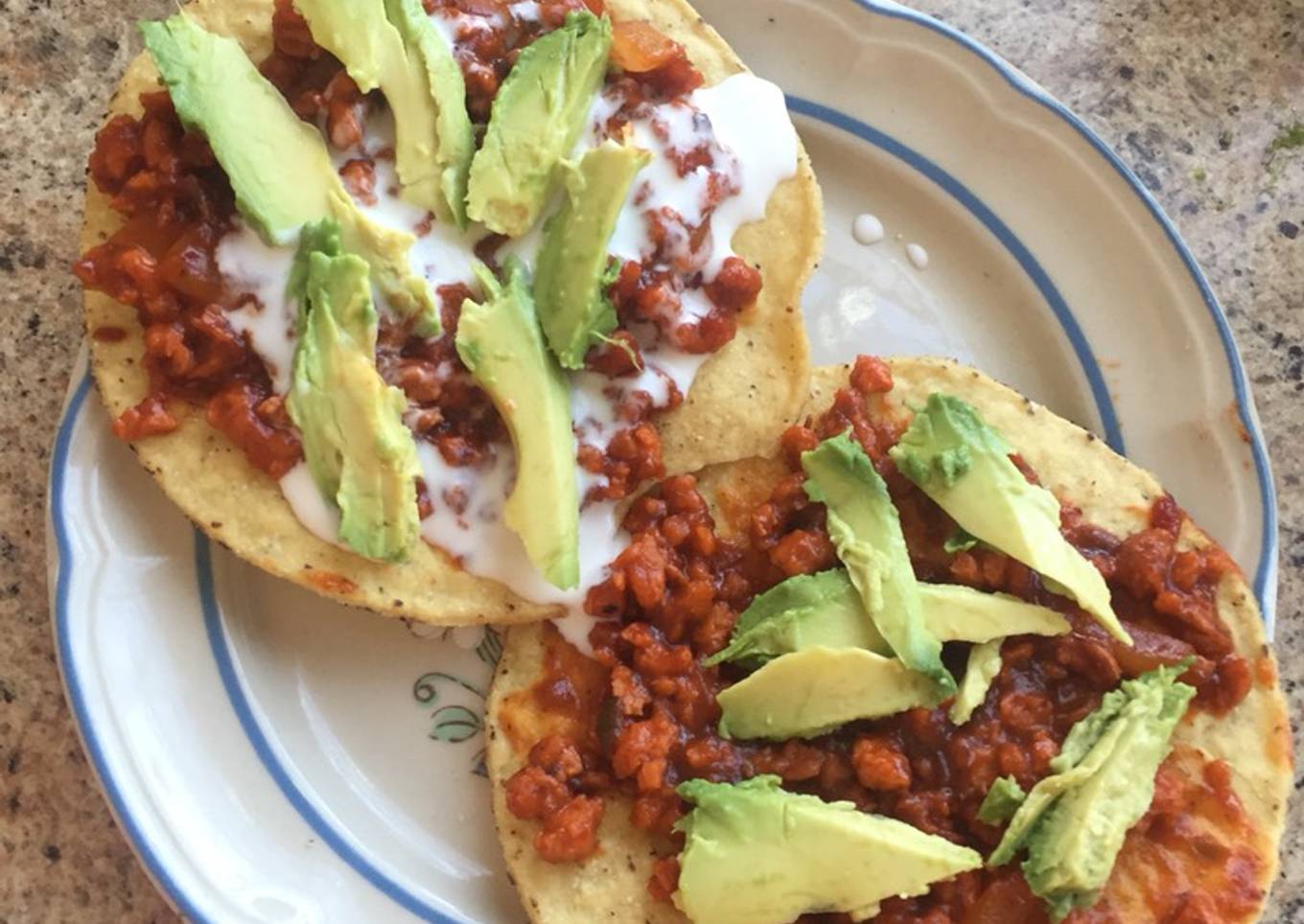 Tinga saludable y rápida