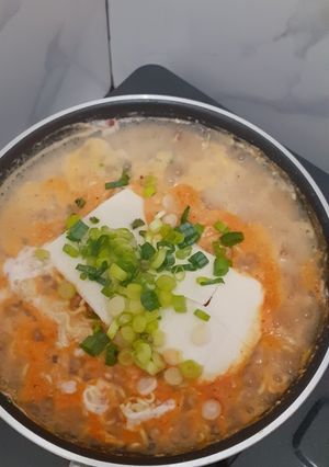 Foto resep Shin Ramyun enak anti gagal 😉🍜🧀🥚