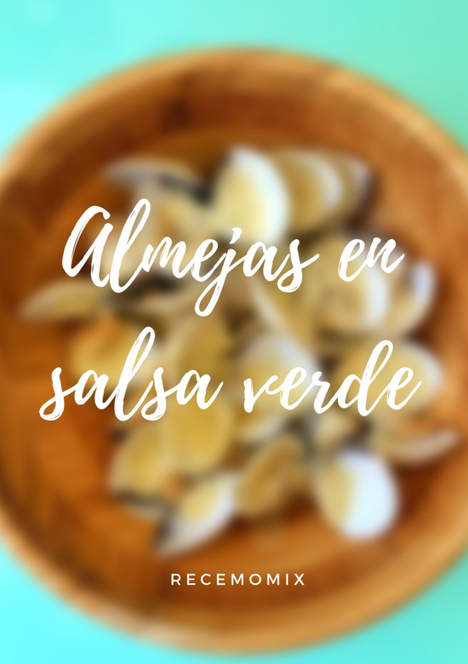 Una foto de Almejas en salsa verde con Thermomix