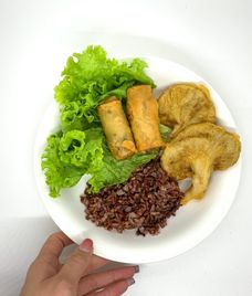 chả giò nấm chay