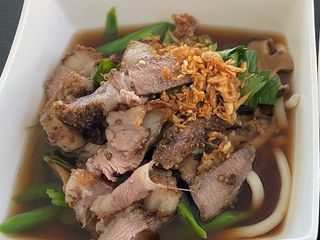 Grilled Lamb Udon Noodles Ramen🍜