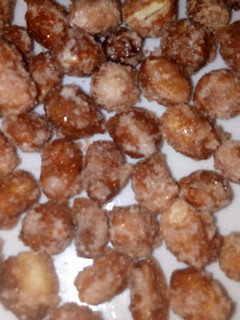 A picture of Sugar coated nuts.