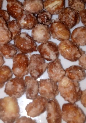 A picture of Sugar coated nuts.