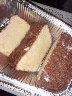 O poză a rețetei Prăjitură/Budincă cu griș și vanilie.