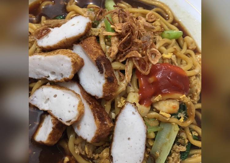 Mie hokian kecap ala rumahan