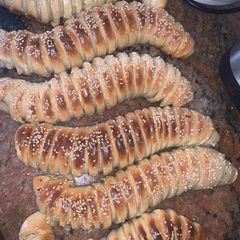 A picture of Caterpillar pie.