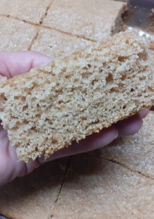 Una foto de Torta "me quedé sin polvo de hornear" integral🙃