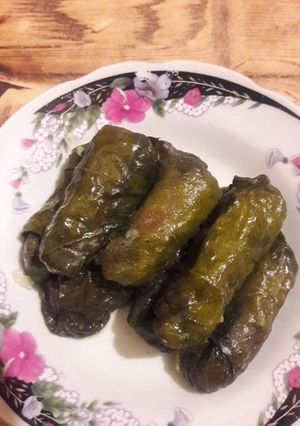صورة لوصفة محشي ورق خبيزة
