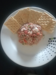 Una foto de Ensalada de atún dominical