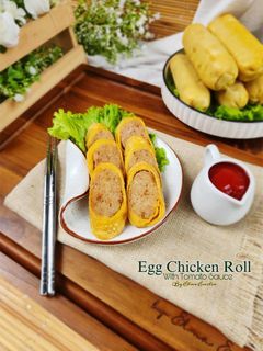 Foto resep Egg Chicken Roll