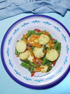 Foto resep Tumis Buncis Wortel Tofu