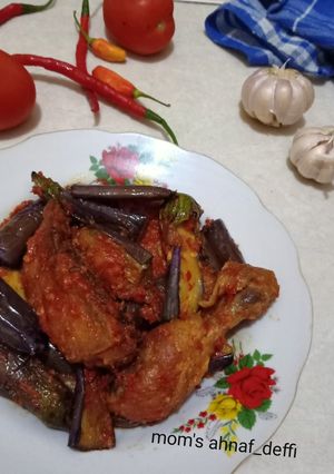 Foto resep Ayam terong balado