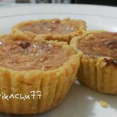 A picture of Egg Tart (Pie Susu) Renyah diluar super lembut di mulut....