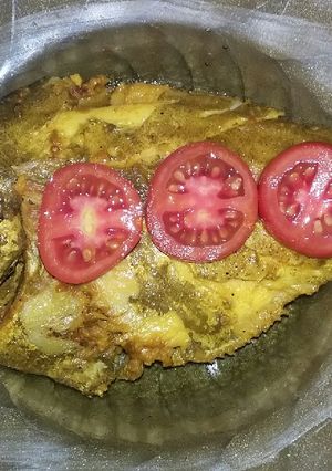 Foto resep Bawal Bakar Bumbu Kuning