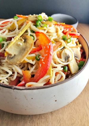 A picture of Stir-Fry Noodle Salad.
