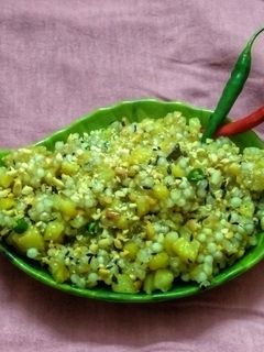 সাবুর খিচুড়ি (sabur khicdi Maharshtra style recipe in Bengali) রেসিপির প্রধান ছবি