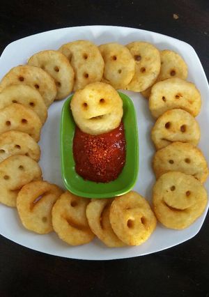 Foto resep Potato Smileys