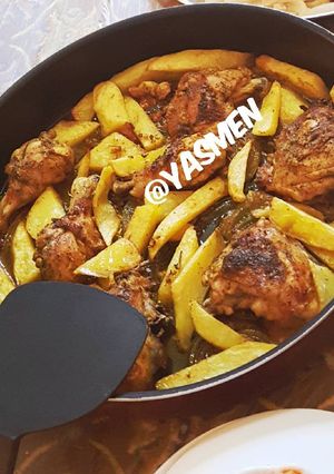 صورة لوصفة دجاج مشوي في الفرن