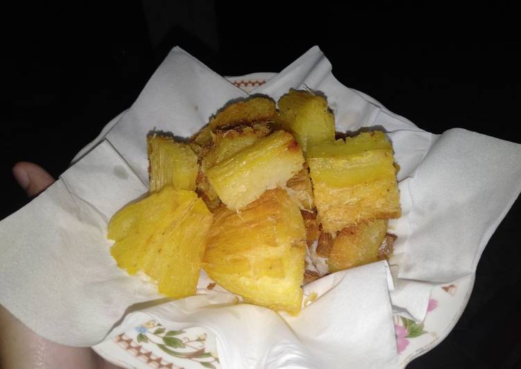 Singkong Goreng Rekah