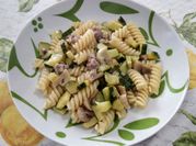 A picture of zucchini ground meat