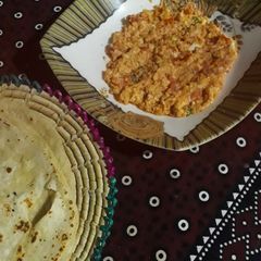 A picture of Egg tomatoes burta #cookpadsehri #cookpadramadan1stweek.