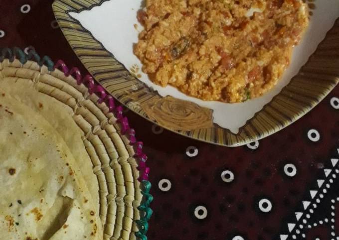 Egg tomatoes burta #cookpadsehri #cookpadramadan1stweek