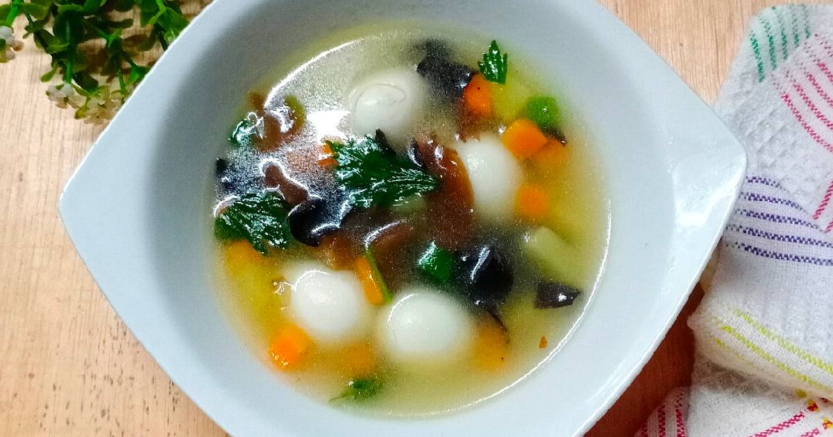 Resep Sup Jamur Kuping Telur Puyuh Oleh Niar Arifuddin Cookpad 9317