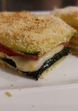 Une photo de Cordon bleu de courgette