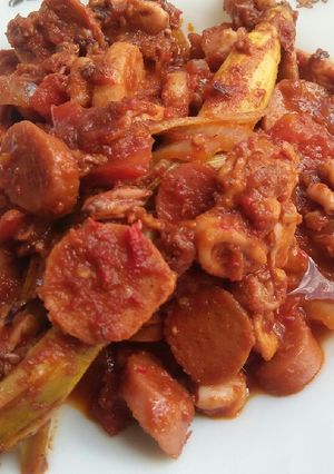 Foto resep 1. Sambal Cumi