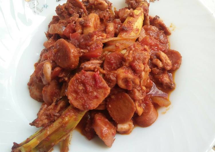 Resep 1. Sambal Cumi yang Lezat Sekali